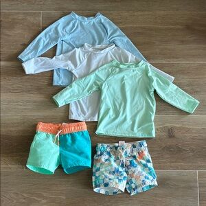 Cat & Jack Swim Bundle 12-18M